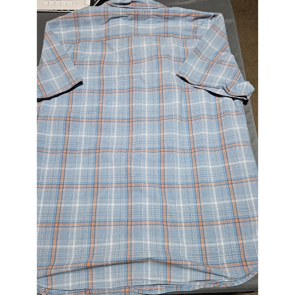 Columbia Mens L Short Sleeve Button Down Shirt - Picture 2 of 5